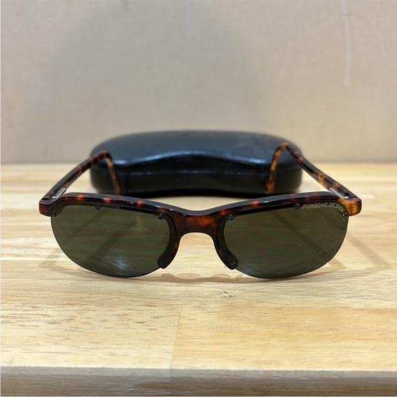 Porsche Design Tortoise Frame Sunglasses - Picture 2 of 7